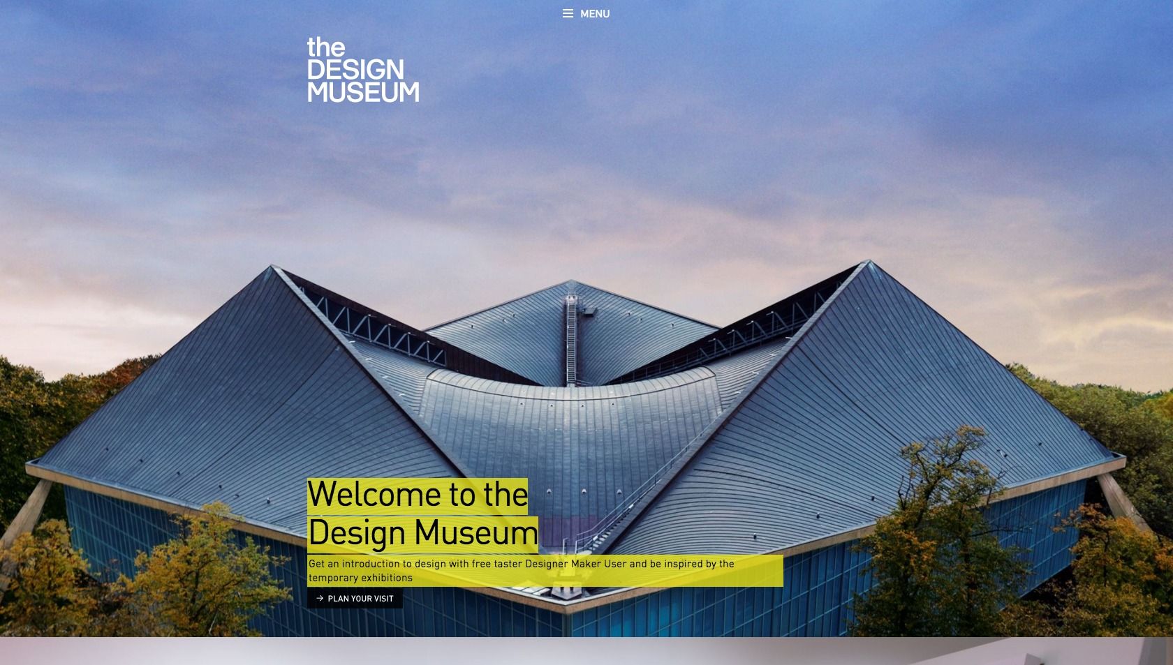 The new Design Museum