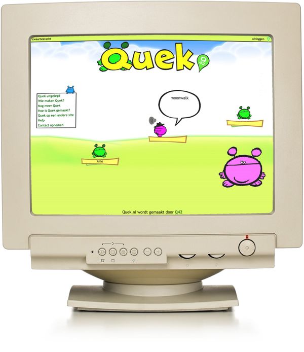 Quek — Beste DHTML webapplicatie van 2001