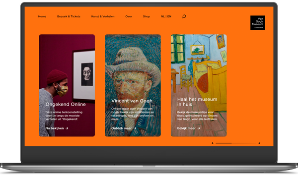 Website Van Gogh Museum wint belangrijkste internetprijs ter wereld 🥳