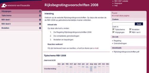 Rijksbegrotingsvoorschriften