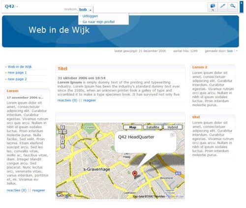 Web in de Wijk